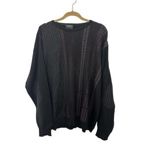 Gionfriddo Merino Wool Blend Men’s Sweater Size XXL Italy Elbow Patches